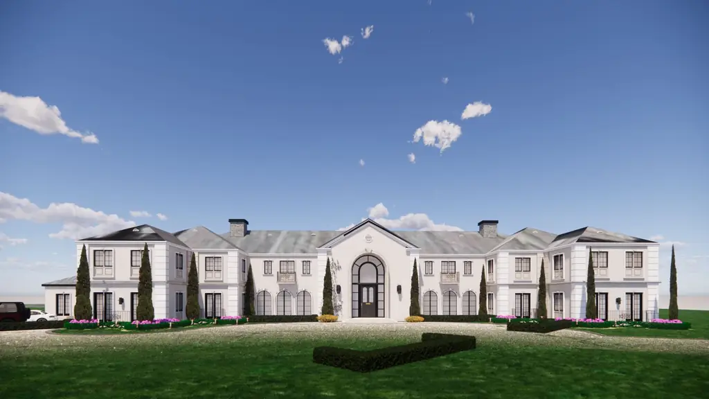 Drake, a Ranch-style house on Drake Road, Arcadia, developed by Chateau Group USA